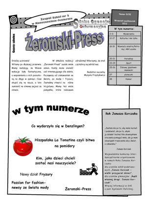 "Żeromski-Press" wrzesień-październik 2012