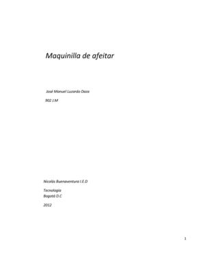 Proyecto Maquinilla de afeitar.!