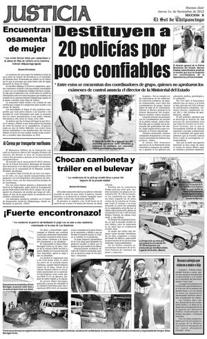 El Sol de Chilpancingo - 01 Noviembre 2012