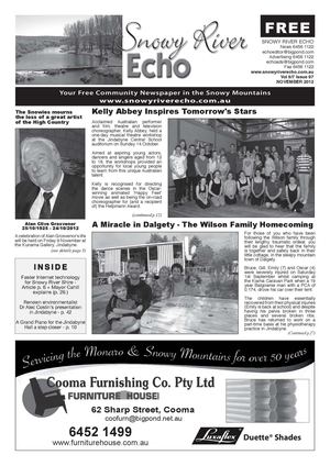 Snowy River Echo #97 November 2012