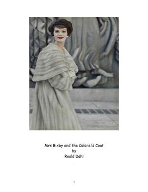 Mrs Bixby & the Colonel's Coat