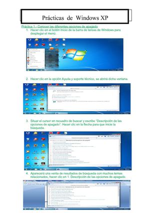 practica de windows xp
