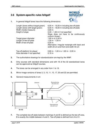  Règlement des Pistes Filz