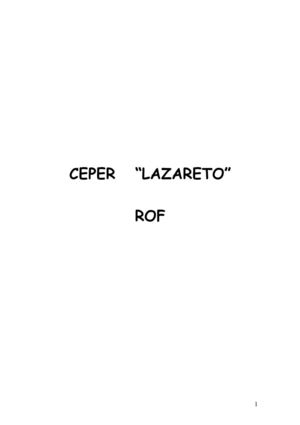 ROF CEPER LAZARETO