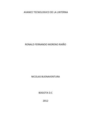 PROYECTO SOBRE LA LINTERNA