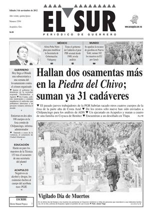 El Sur - 3 de noviembre de 2012