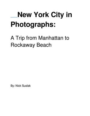 New York City in Photographs