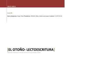 OTOÑO- LECTOESCRITURA