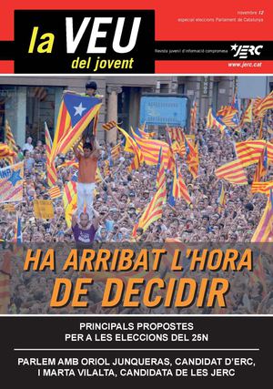 La Veu del Jovent - Especial eleccions al Parlament 2012