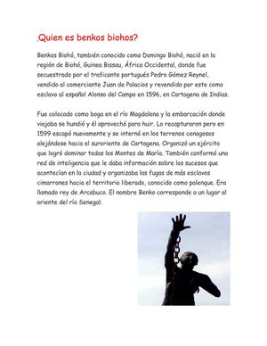 BIOGRAFIA DE BENKOS BIOHO