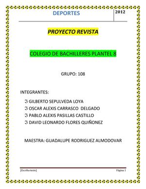 Proyecto Revista