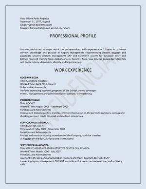 !!!!Creating your CV in English!!!!!