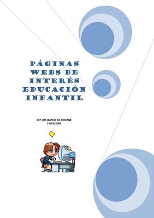 PÁGINAS WEB PARA INFANTIL. ACTIVIDADES PARA INFANTIL - PDI.