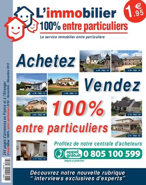 L’immobilier 100% entre Particuliers – N°83 – Novembre/Decembre 2012