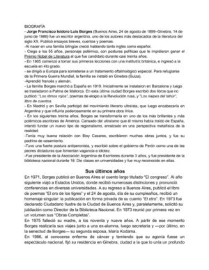Trabajo de investigación Jorge Luis Borges