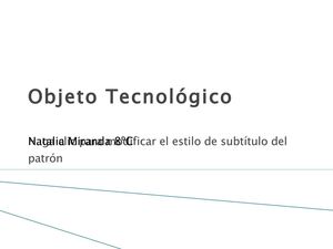 Objeto Tecnológico