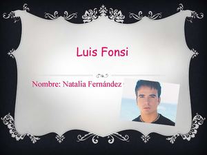 Biografia de Luis Fonsi el AMOR DE MI VIDA