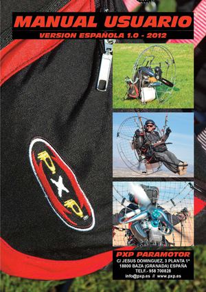 MANUAL USUARIO PXP PARAMOTOR 