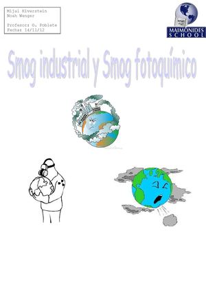 smog fotoquimico y industrial