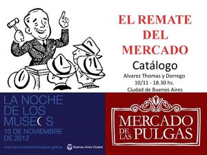Catálogo Subasta Mercado de las Pulgas