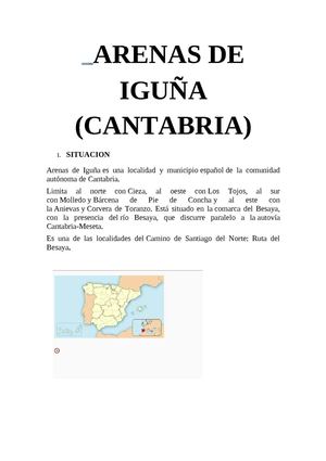 MI PUEBLO: ARENAS DE IGUÑA