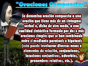 Oraciones disyuntivas y  consecutivas