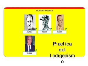 Practica del Indigenismo