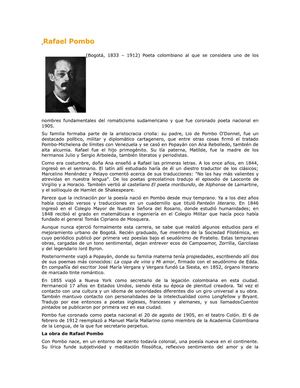 Rafael Pombo