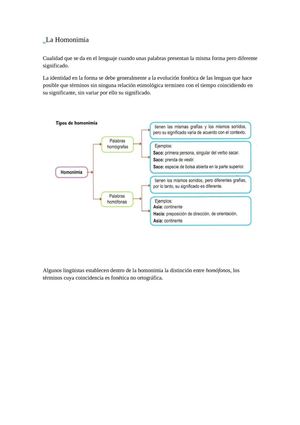 la homonimia y el uso de la c, s y z