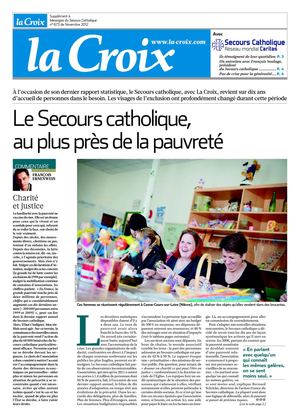 Supplément La Croix - Secours Catholique