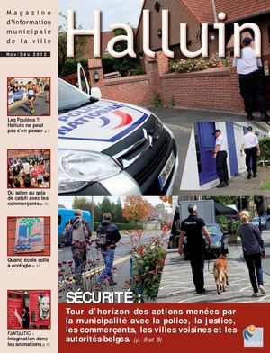 Magazine d'information municipale de la ville d'Halluin - Novembre/Décembre 2012