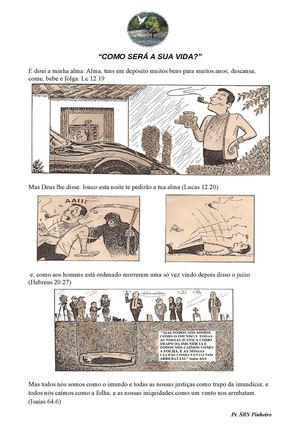 COMO SERÁ SUA VIDA?