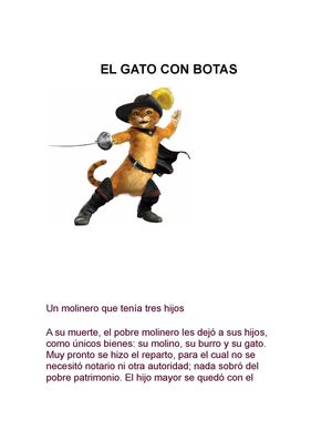 El gato con botas