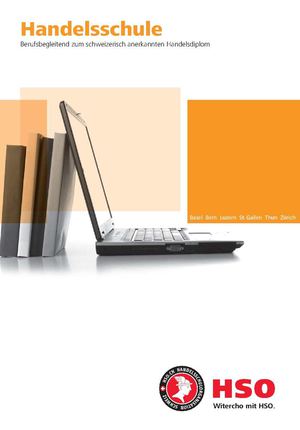 Handelsschule - Broschüre