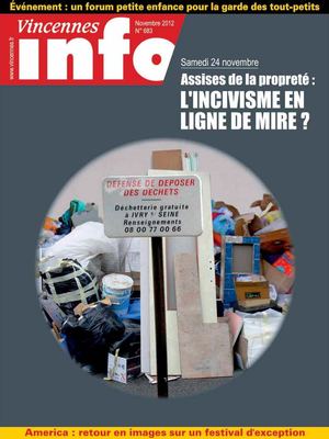 Vincennes info n° 683 (novembre 2012) 