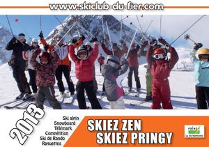 ski club Pringy 74 brochure 2013