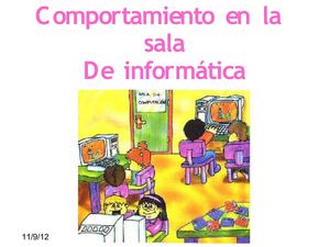 Comportamiento en la sala de sistemas