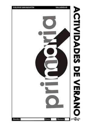 Actividades de verano