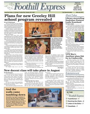 Foothill Express - Mid-July 2012