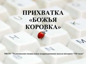 Пошив прихватки "Божья коровка"