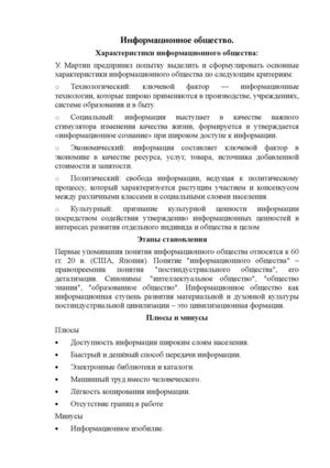 Информационное общество, Никитин