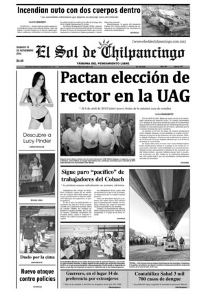 El Sol de Chilpancingo - 10 Noviembre 2012