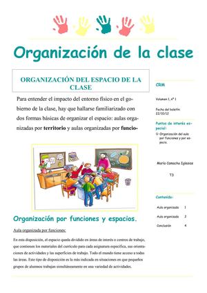 La Organización de la clase