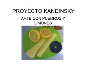 EMPEZAMOS NUESTRO PROYECTO DE ARTE