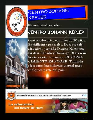 revista CENTRO JOHANN KEPLER