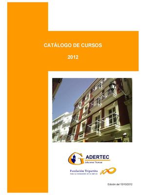 Catálogo de cursos - Gadertec Formacion