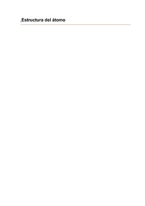 estructura del atomo