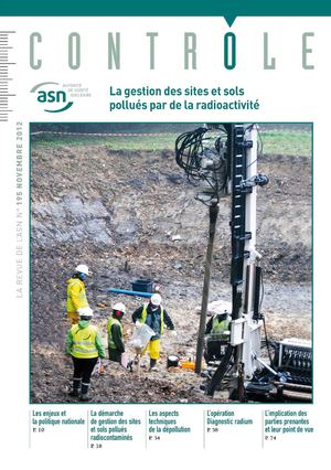 Contrôle n°195 : la gestion des sites et sols pollués par de la radioactivité