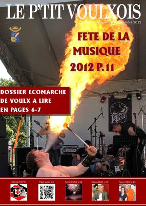 P'TIT VOULXOIS N° 62 NOVEMBRE 2012