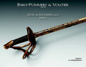 VENTES DE SOUVENIRS HISTORIQUES, MILITAIRES ET LIVRES ANCIENS RUSSES - Jeudi 29 novembre – Drouot Richelieu Salle 9